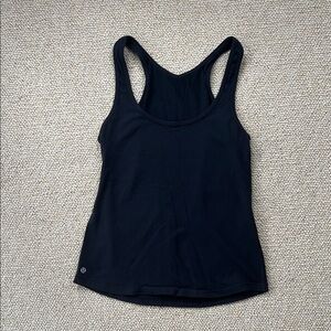 Lululemon Black Athletic Tank